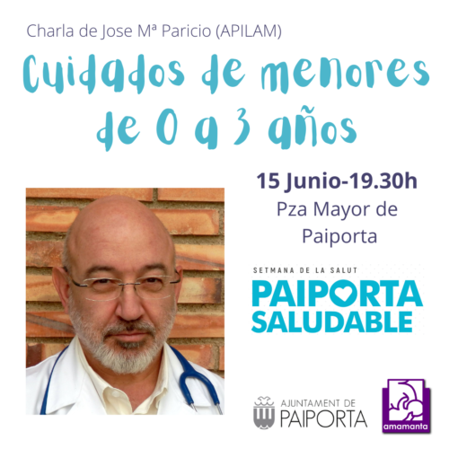 Día de la Infancia en Paiporta. Charla de JM Paricio