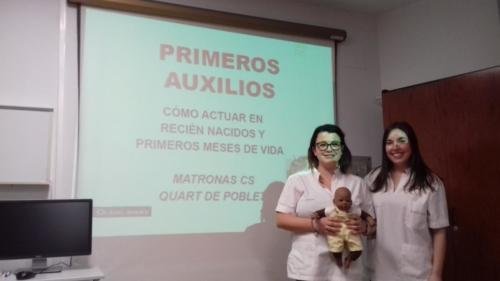 Paula y Cintia matronas