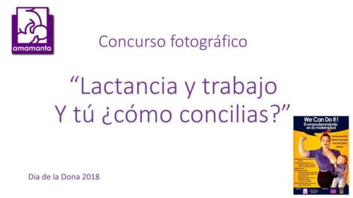 Concurso fotos Dia de la Dona 2018