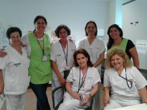 trabajamos junto al personal sanitario