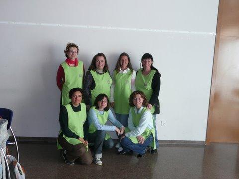 reunión de voluntarias