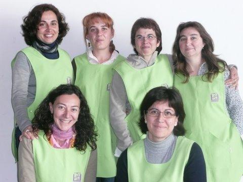 reunión de voluntarias