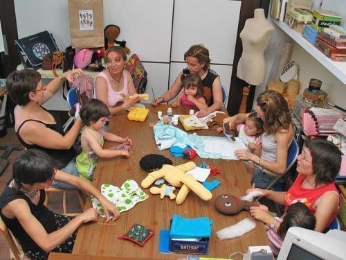 Primer grupo de voluntarias de Amamantitas