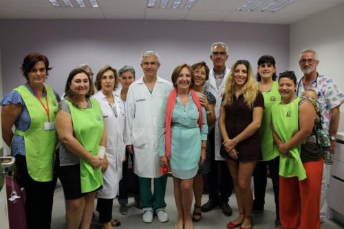 Inicio voluntariado en el Clínico 2018