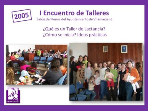 Primeros encuentros de talleres 2005